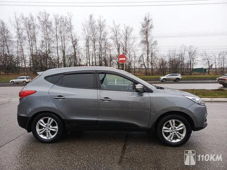 Hyundai, ix35, 2000, 150, бензин, внедорожник, автомат, полный привод, среднее состояние, левый, серый, 1 100 000 ₽