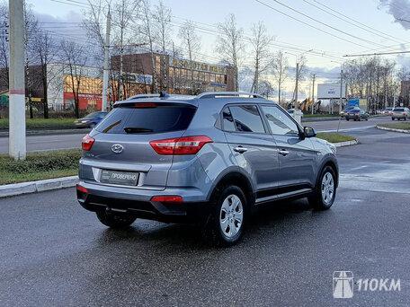 Hyundai, Creta, 1600, 121, бензин, внедорожник, механика, полный привод, среднее состояние, левый, серый, 1 750 000 ₽