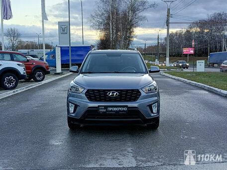 Hyundai, Creta, 1600, 121, бензин, внедорожник, механика, полный привод, среднее состояние, левый, серый, 1 750 000 ₽